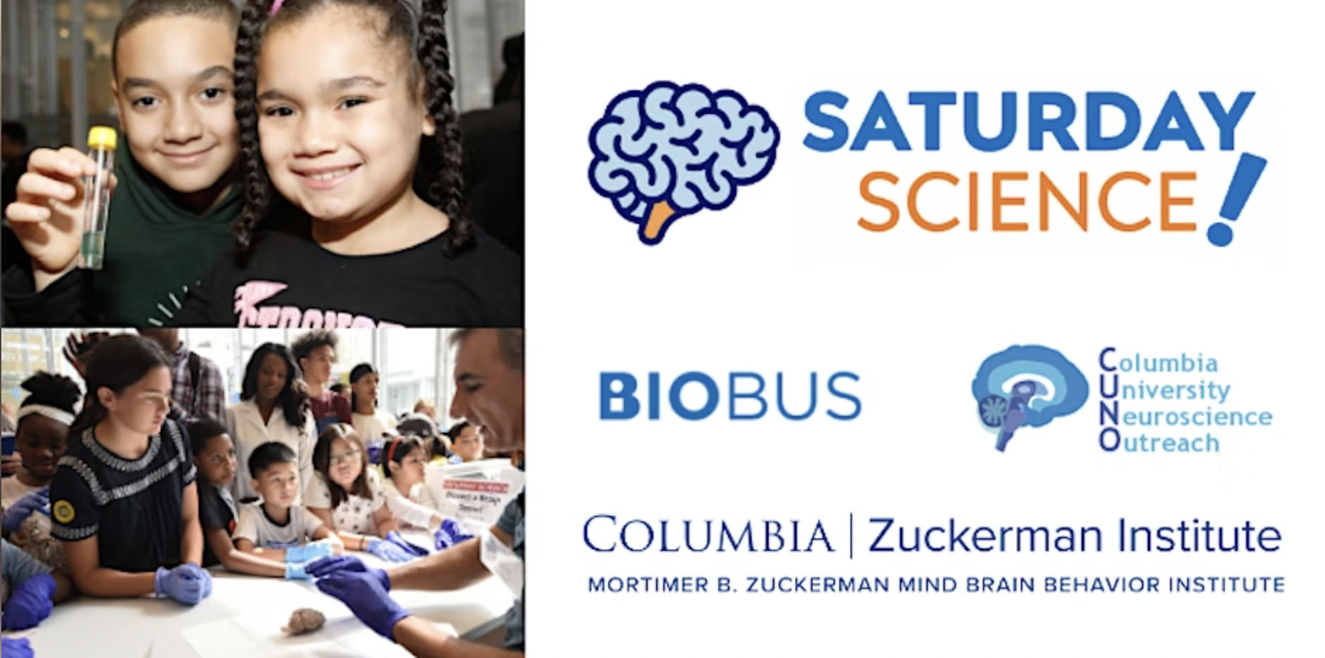 Saturday Science at Columbia’s Zuckerman Institute - Manhattanville Community Day: Growing Together  ​​​​​