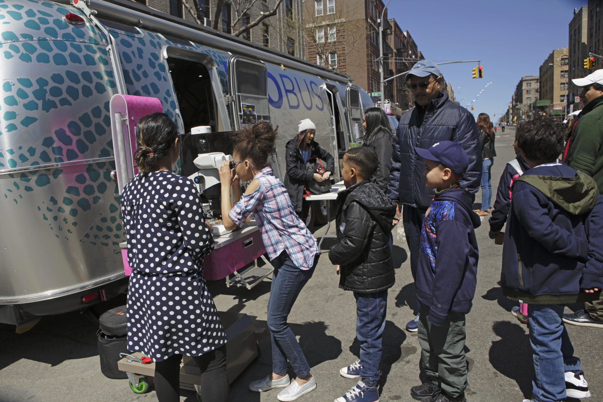 Mobile Lab at Assembly Speaker Carl E. Heastie's Annual Summer BBQ in the Bronx