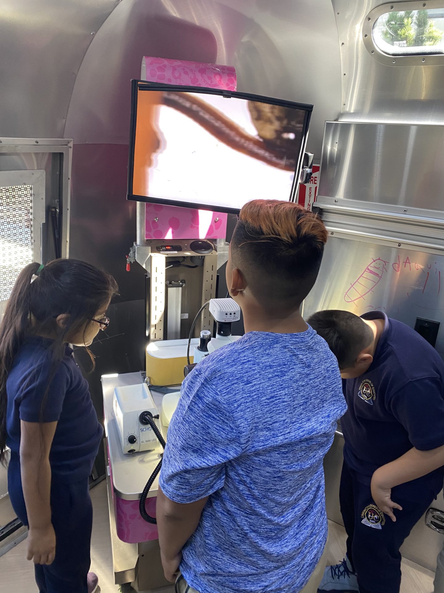 Mobile Lab at Astoria Houses / HANAC Back to School Event