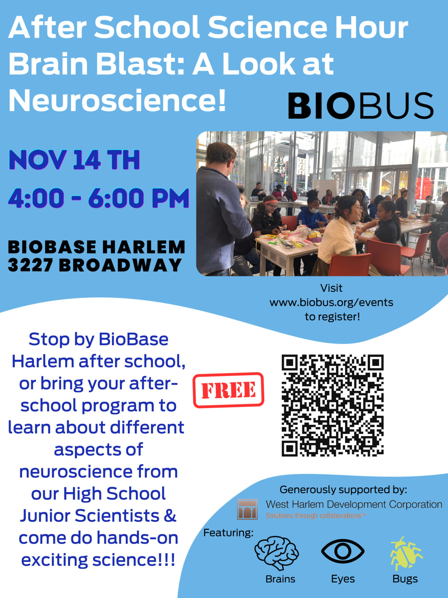After School Science Hour at BioBase Harlem