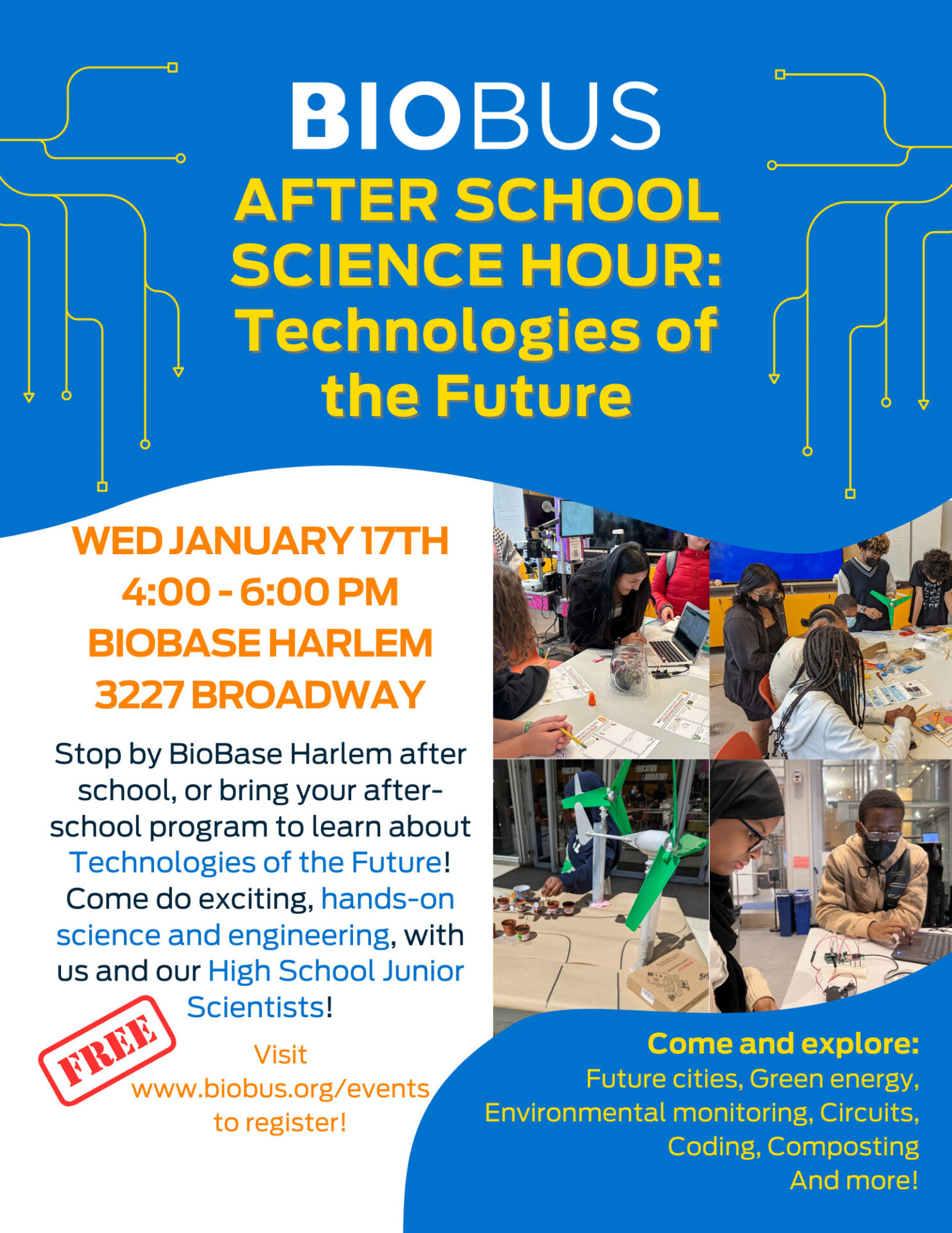 After School Science Hour: Technologies of the Future