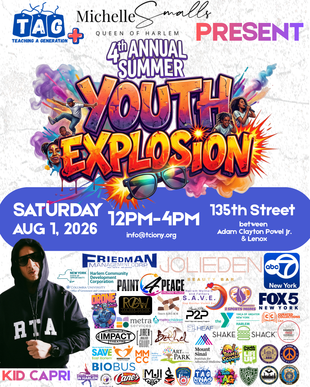 TCIONY 4th Annual Youth Explosion Event