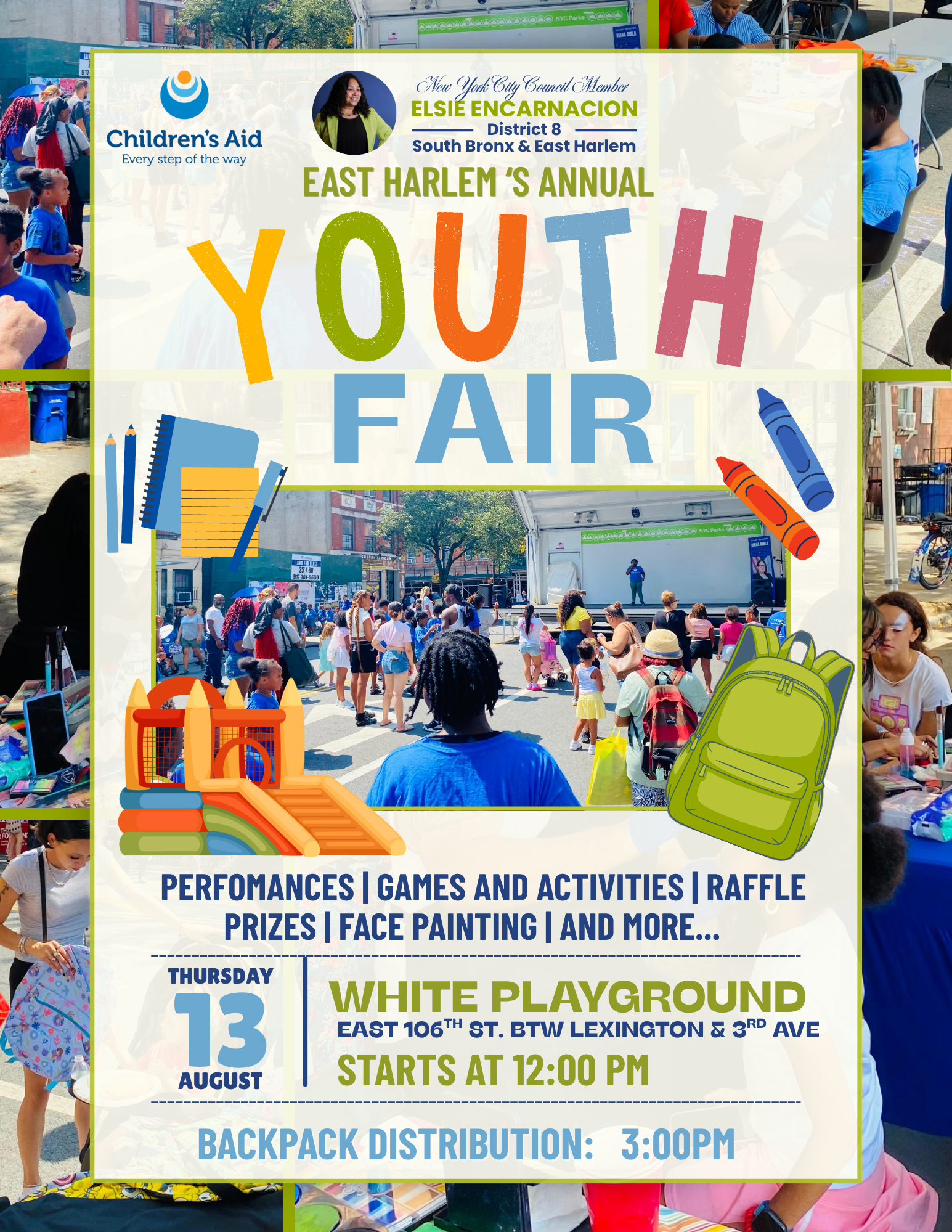 Council Member Elsie Encarnación's Annual East Harlem Youth Fair