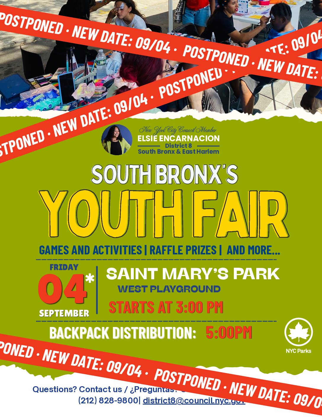 Mobile Lab at Council Member Encarnacion South Bronx's Youth Fair
